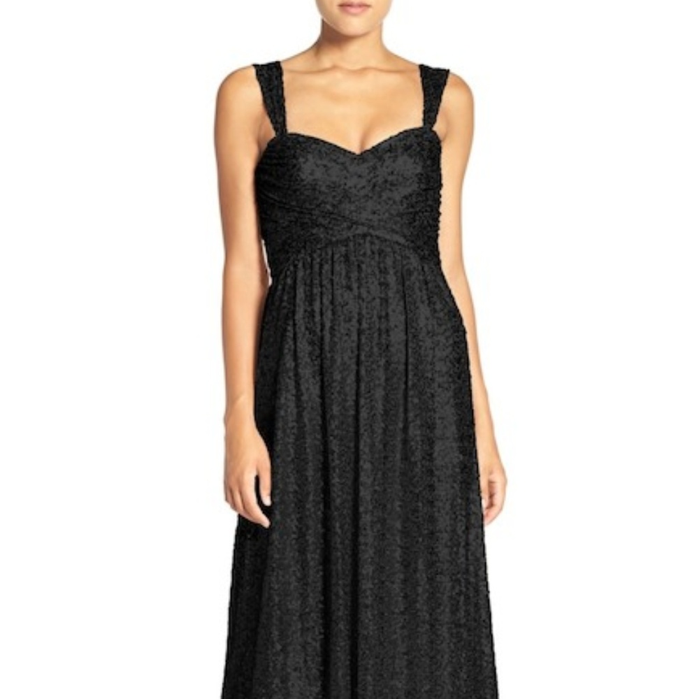 Black Bridesmaid Dress